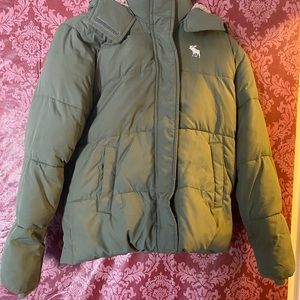 Abercrombie Kids girls puffer jacket so 11/12